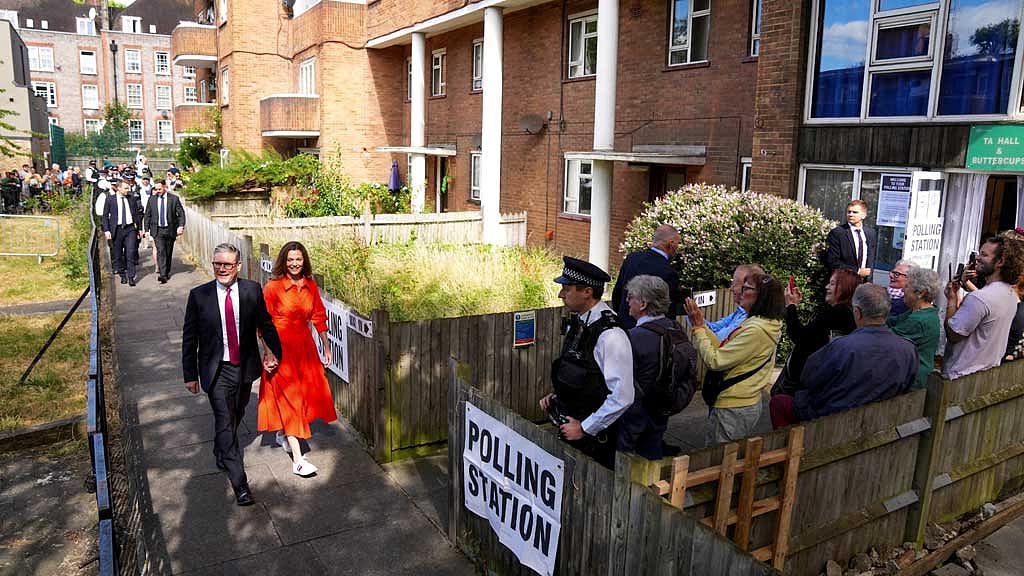 Labour to win massive election majority, exit poll shows