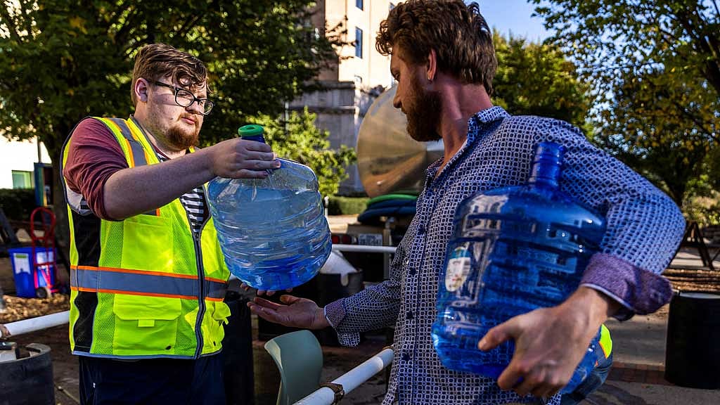Thousands in North Carolina without water after Helene's destruct