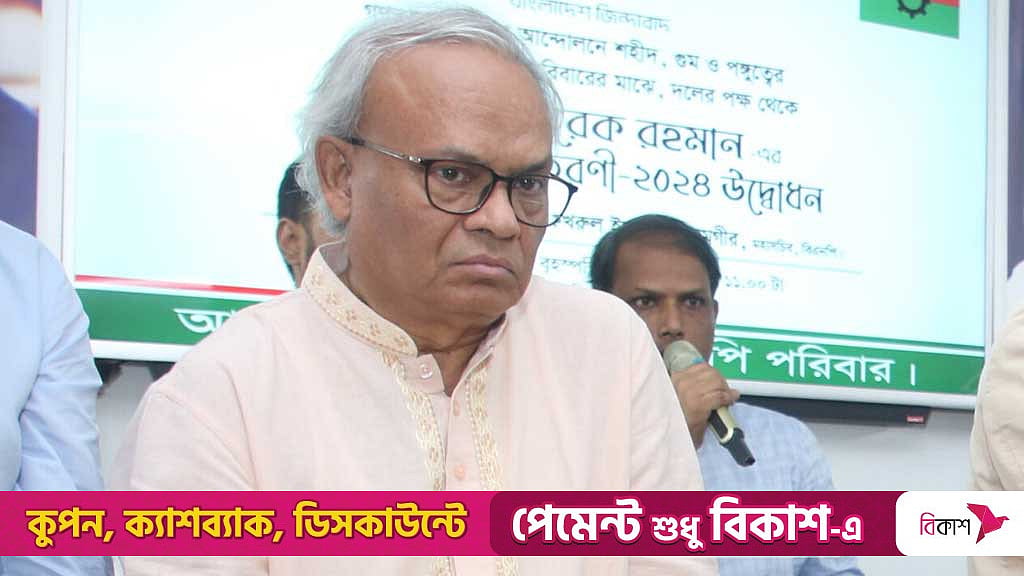 Kaiser Rizvi Wives of BNP leaders ‘avoid’ Indian sarees, claims Rizvi