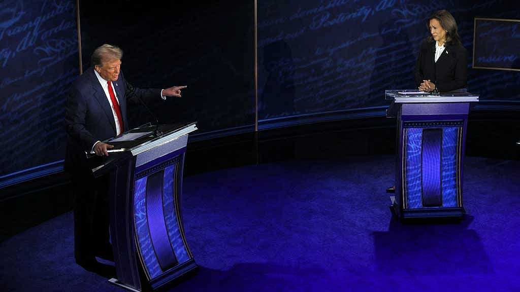 Trump rejects Harris' challenge to debate again on CNN