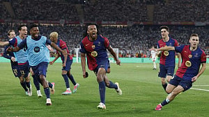 Barcelona sink Real Madrid to win Copa del Rey title