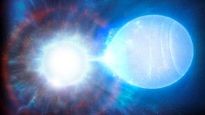 Astronomers spot two white dwarfs doomed to die
