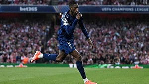Advantage PSG as Dembele seals win at Arsenal