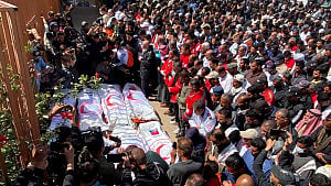 Bodies of 15 rescue workers recovered from Gaza grave: UN