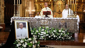 Pope Francis never returned home during his papacy