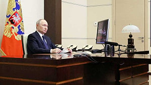 Putin congratulates commanders for 'victory' in Kursk: Kremlin