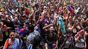 Thailand celebrates its New Year with water festival
