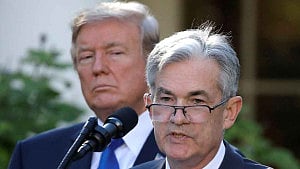 Trump amps up feud with Fed over rates