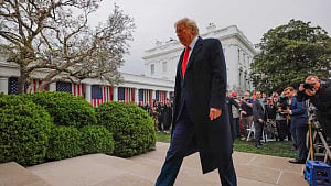 For Trump, tariff gamble brings political risk