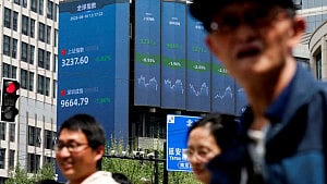 Asia markets waver, Nvidia drops