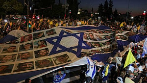Hamas hostage videos silenced Israeli media talk of Gaza aid crisis