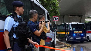 Hong Kong democrat Jimmy Lai gets heart monitor for trial