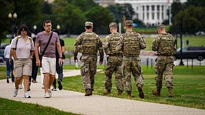 Trump deploys troops in Washington's safest sites