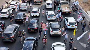 Israelis stage nationwide protests to demand end to Gaza war