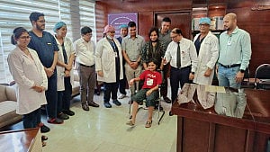 Milestone crash: Another child returns home