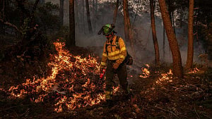 Pilgrimage route cut as Spanish wildfires spread