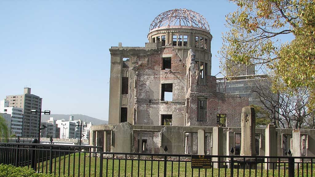 1 km from Genbaku Dome, radiation doses reached 2,000 mGy—20,000 times a chest X-ray. Credit: Baizid Khoorshid Riaz