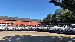 Pragoti Industries adds 36 Toyota Hiace vans to fleet