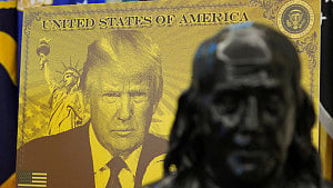 Trump’s name takes over US