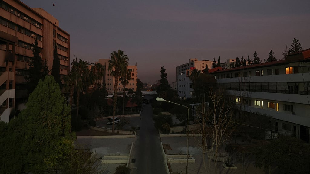 Kafr Sousa security complex in Damascus, Syria Dec 15, 2024. REUTERS
