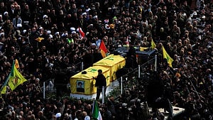 Tens of thousands mourn Hezbollah's slain leader Nasrallah