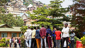 Congo blames rebels over deadly rally blasts