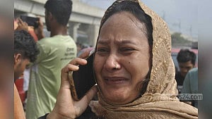 মাইলস্টোনে আহাজারি: ‘মিস আমার বাচ্চা কই’
