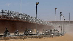 Man killed after firing at US Border Patrol station