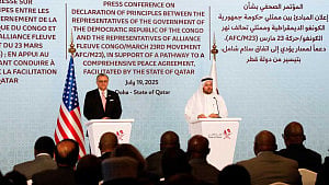 Congo, M23 rebels pledge peace deal in Qatar