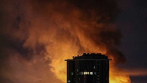 Russia pounds Kyiv with largest drone attack