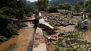 Shanghai grapples with twin threats of cyclone, tsunami