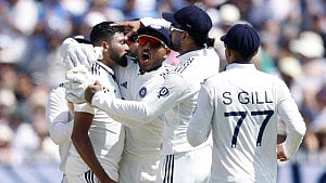 Siraj fined for 'aggressive' celebration
