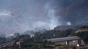Wildfire threatens Marseille