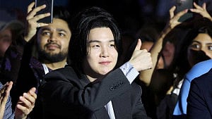 BTS member Suga discharged from S Korean military service