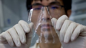 A plastic that dissolves in seawater within hours