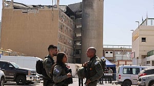 Israeli hospital had taken patients underground before missile hit