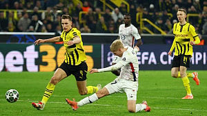UCL: Lille claim draw at Dortmund