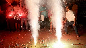 India clashes injure 4 in CT win celebrations