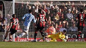 Man City win FA Cup semis 2-1 over Bournemouth