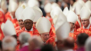 No pope elected in first conclave vote