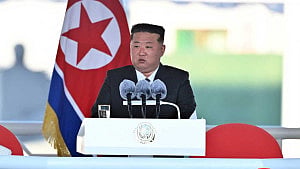 N Korea's Kim visits tank factory