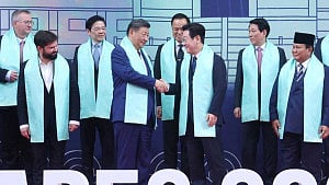 Asia-Pacific leaders call for shared trade at APEC summit