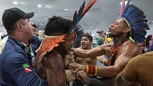 Protesters force their way into COP30 summit venue