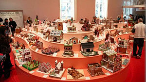 Gingerbread Labubu, Louvre heist at Stockholm bake-off
