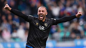 Kosovo beats Slovenia to get WC playoff spot