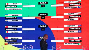 Italy face Northern Ireland in European playoffs