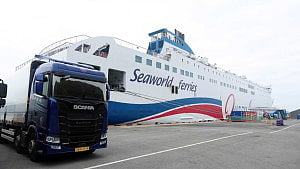 Stricken S Korea ferry towed to port