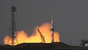 Baikonur launch pad damaged after Soyuz liftoff