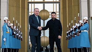 Zelensky meets Erdogan amid US peace push