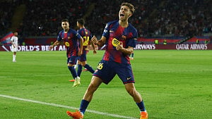 Fermin hits hat-trick as Barca rout Olympiacos